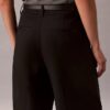 Wide Leg Cropped Chino Pant