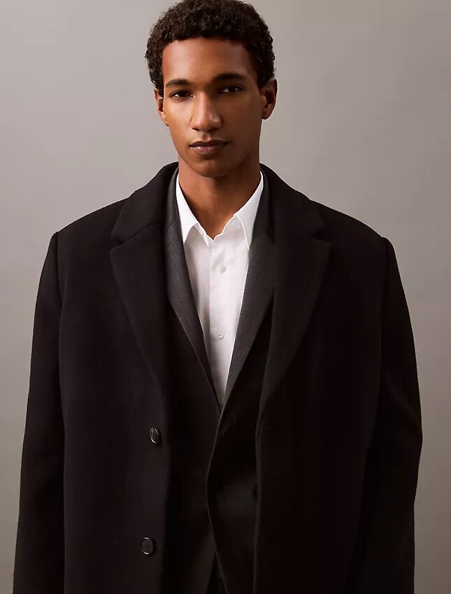 Wool Blend Single-Breasted Blazer Wool Blend Single-Breasted Blazer