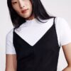Wool Blend Tailored Dress