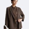 Wool Twill Blazer